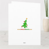 Happy Birthday Jesus Kaart (Achterkant)