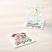 Happy Birthday Jesus Kartonnen Onderzetters (Insitu)