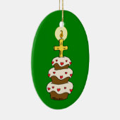 Happy Birthday Jesus Keramisch Ornament (Rechts)