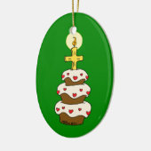Happy Birthday Jesus Keramisch Ornament (Links)