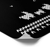 Happy Birthday Jesus Kersttrui Christelijk Poster (Hoek)