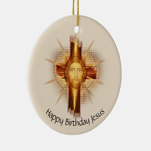 Happy Birthday Jesus Ornament (Rechts)