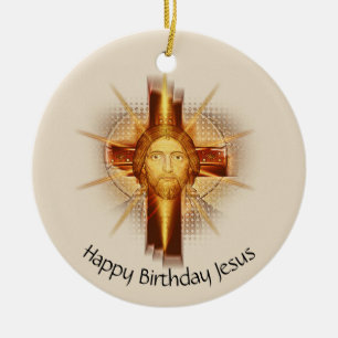 Happy Birthday Jesus Ornament