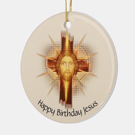 Happy Birthday Jesus Ornament (Links)