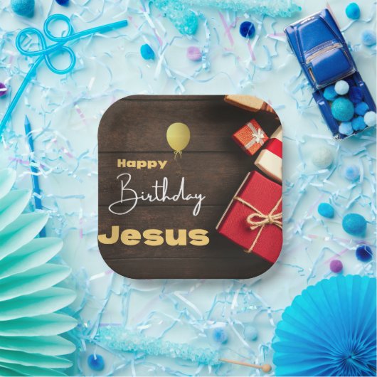 Happy Birthday Jesus Paper Bord (Feest)