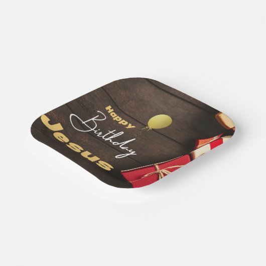 Happy Birthday Jesus Paper Bord (Gebogen)