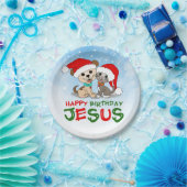 Happy Birthday Jesus Papieren Bordje (Feest)