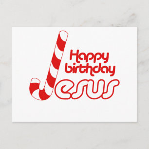 HAPPY BIRTHDAY JESUS -.png Briefkaart
