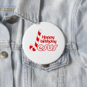 HAPPY BIRTHDAY JESUS -.png Ronde Button 4,0 Cm (In situ)