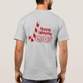 HAPPY BIRTHDAY JESUS -.png T-shirt (Achterkant)