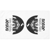 Happy Birthday Jesus Tafelkleed (Voorkant (Horizontaal))