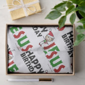 Happy Birthday Jesus Tissuepapier (Geschenk)