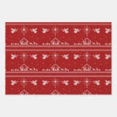 Happy Birthday Jesus Ugly kerstSweater Design Inpakpapier Vel (Voorkant 3)