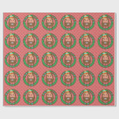 Happy Birthday Jesus Wrapping Paper Cadeaupapier (Vlak)