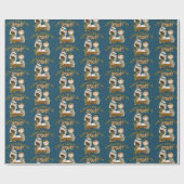 Happy Birthday Jesus Wrapping Paper Cadeaupapier (Vlak)
