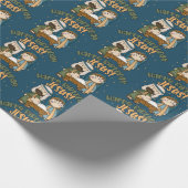 Happy Birthday Jesus Wrapping Paper Cadeaupapier (Hoek)