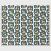 Happy Birthday Jesus Wrapping Paper Cadeaupapier (Vlak)