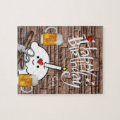Happy Birthday Jigsaw Puzzle Beer Legpuzzel (Horizontaal)