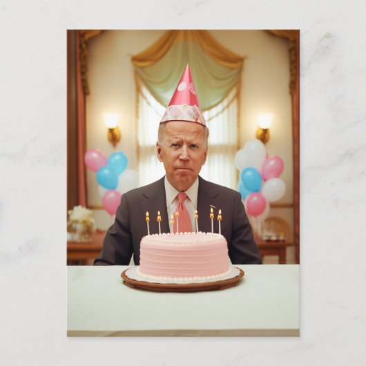 Happy Birthday Joe Briefkaart (Voorkant)