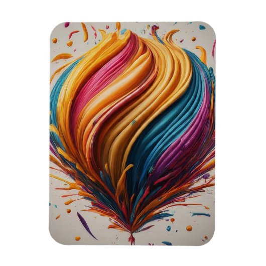 Happy Birthday Joy Flexibele Foto Magneet (Verticaal)