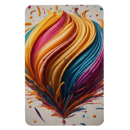 Happy Birthday Joy Flexibele Foto Magneet (Verticaal)