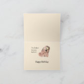 Happy Birthday Judgmental Fun Hawk Kaart (Binnen)