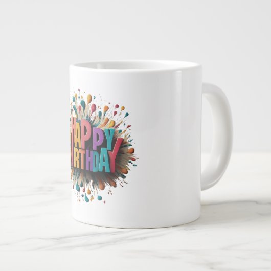 Happy Birthday Jumbo Mok (Voorkant rechts)