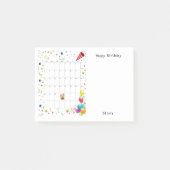 Happy Birthday June 2022 Post-it Notes (Voorkant)