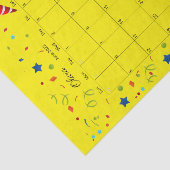 Happy Birthday June 2022 Tissue Paper Tissuepapier (Detail)