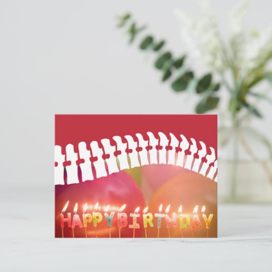 Happy Birthday-kaarsen en wervelkolom-chiropractis Briefkaart (Staand voorkant)