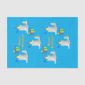 Happy Birthday-kaarsen voor weefselkaarsen Tissuepapier (Voorkant)