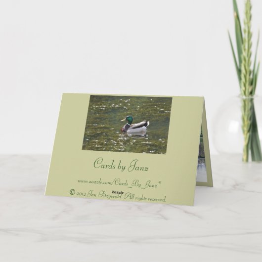 Happy Birthday Kaart (Achterkant)