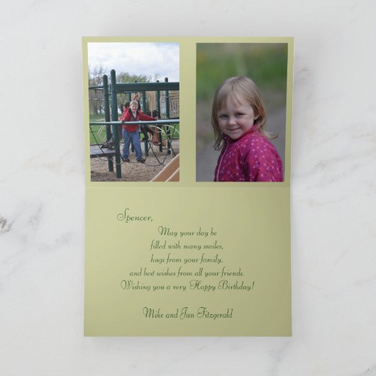 Happy Birthday Kaart (Binnen)