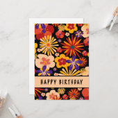 Happy Birthday Kaart (Voorkant / Achterkant in situ)