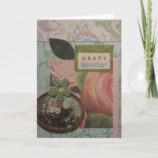 Happy Birthday Kaart (Voorkant)