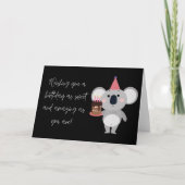 Happy Birthday Kaart (Voorkant)