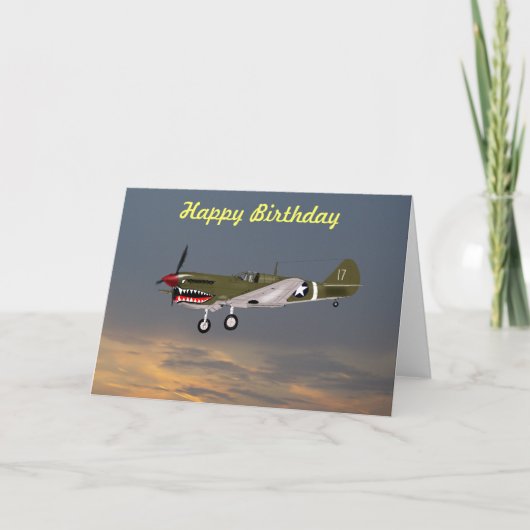Happy Birthday Kaart (Voorkant)