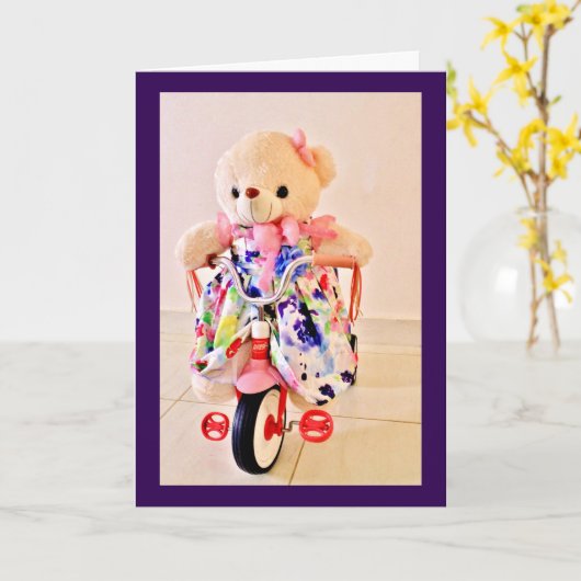 Happy Birthday! Kaart (Gele Bloem)