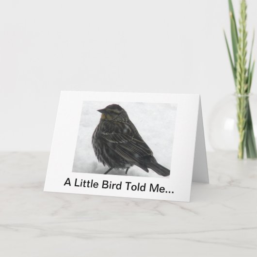 Happy Birthday Kaart (Voorkant)