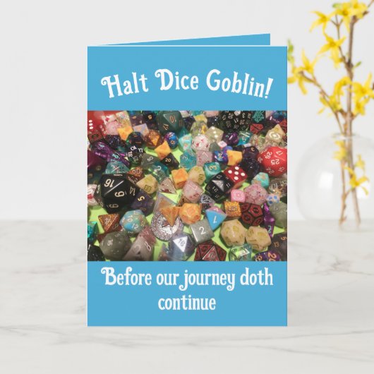 Happy Birthday Kaart (Gele Bloem)