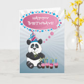 Happy Birthday Kaart (Gele Bloem)