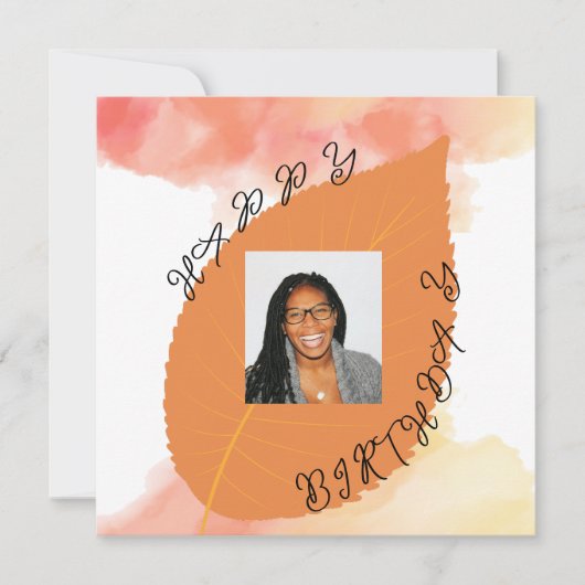 Happy Birthday Kaart (Voorkant)