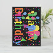 Happy Birthday Kaart (Staand voorkant)