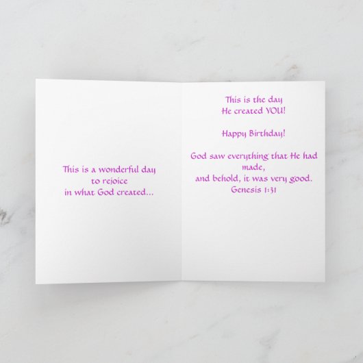 Happy Birthday Kaart (Binnen)