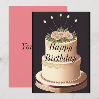 Happy Birthday Kaart
