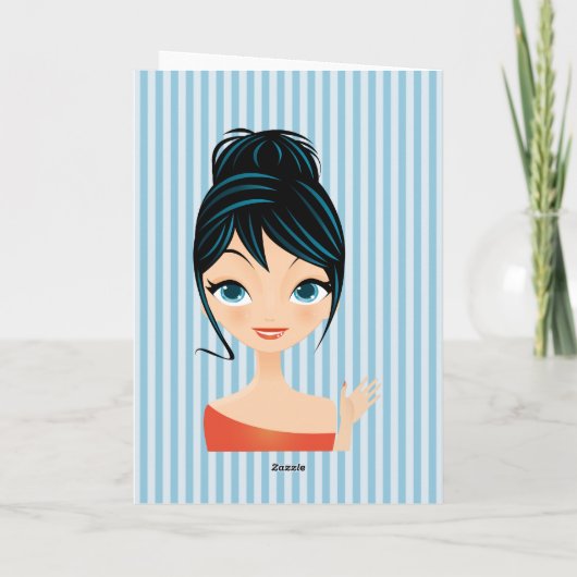 Happy Birthday Kaart (Achterkant)