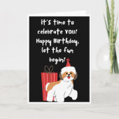 Happy Birthday Kaart (Voorkant)