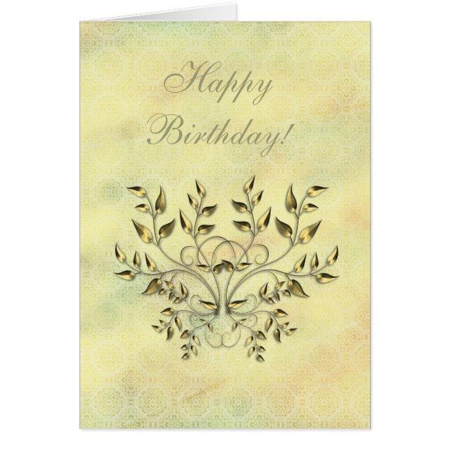 Happy Birthday-kaart (Voorkant)