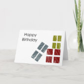 Happy Birthday Kaart (Voorkant)