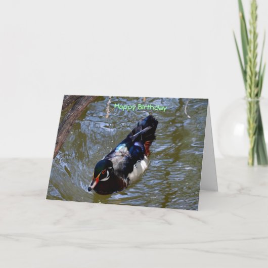 Happy Birthday Kaart (Voorkant)